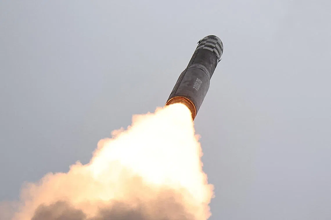  South Korea’s Foreign Minister Park Jin called on China to play a “constructive role” in curbing North Korea’s threats.