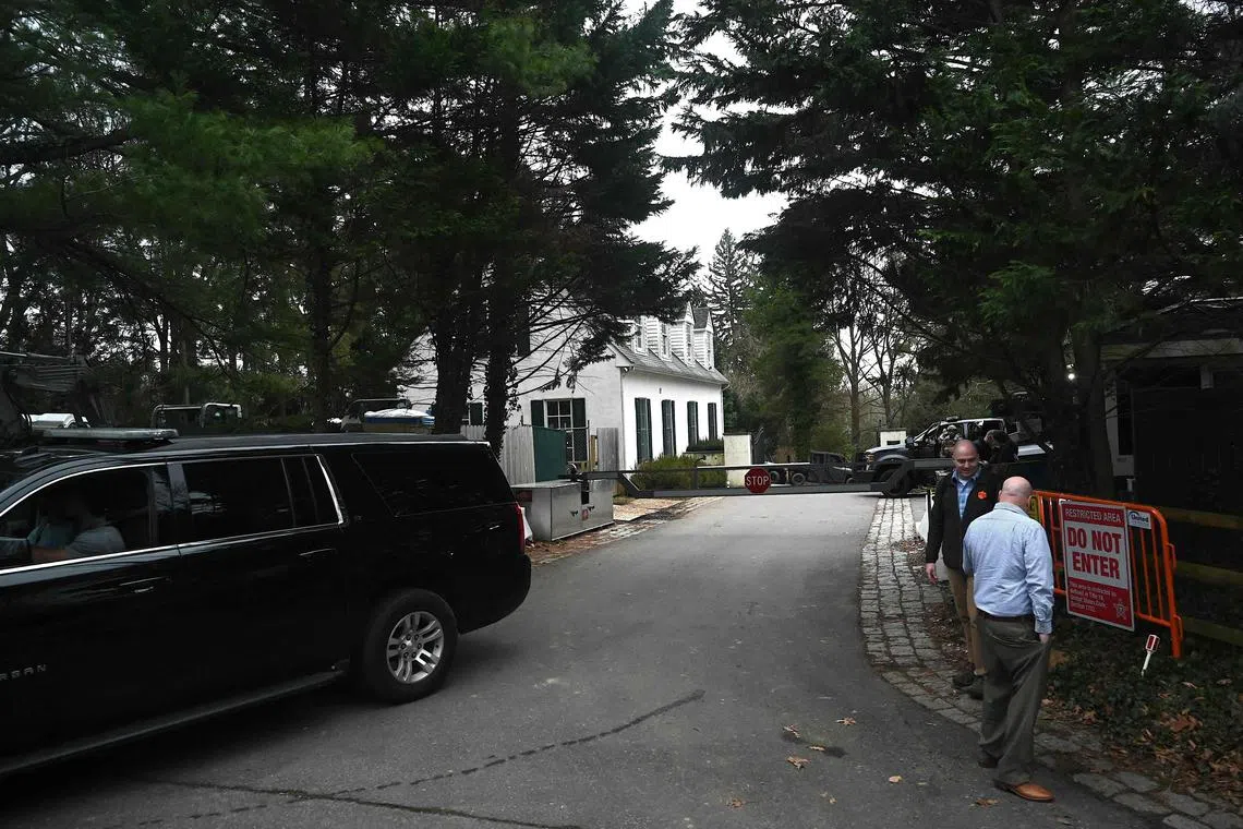 Joe Biden’s home in Wilmington, Delaware