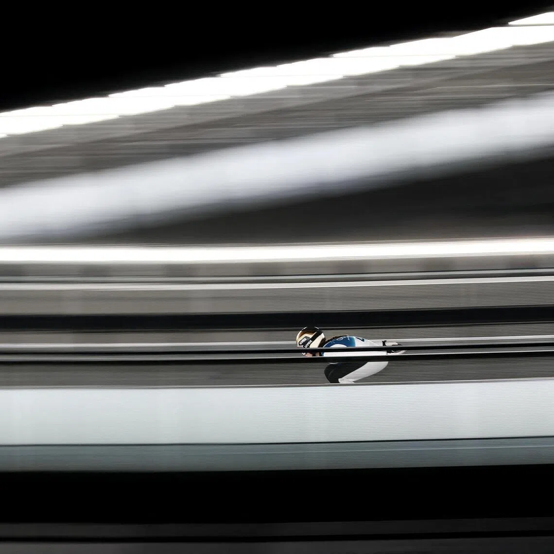 Milano Cortina 2026 Olympics - Ski Jumping - Women's Large Hill Individual - Trial Round - Predazzo Ski Jumping Stadium, Predazzo, Italy - February 15, 2026.
Abigail Strate of Canada in action REUTERS/Kacper Pempel