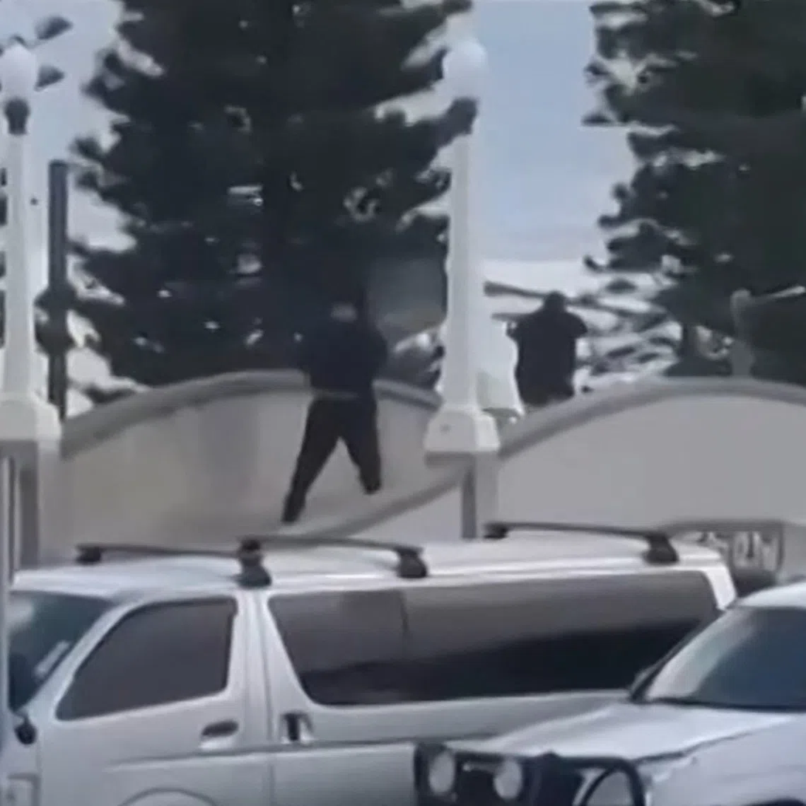 Philippine authorities say they have no information yet on what the two suspects did during their nearly month-long stay.