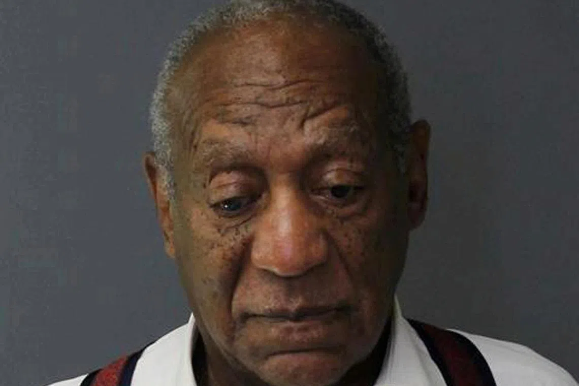 Bill Cosby is seen in this booking photo released by Montgomery County Correctional Facility, in Montgomery County, Pennsylvania, United States, on Sept 25, 2018.   