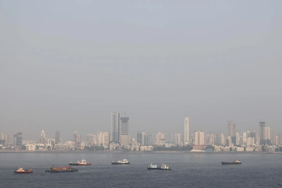 The Arabian Sea coast in Mumbai pictured on Feb 16, 2026.