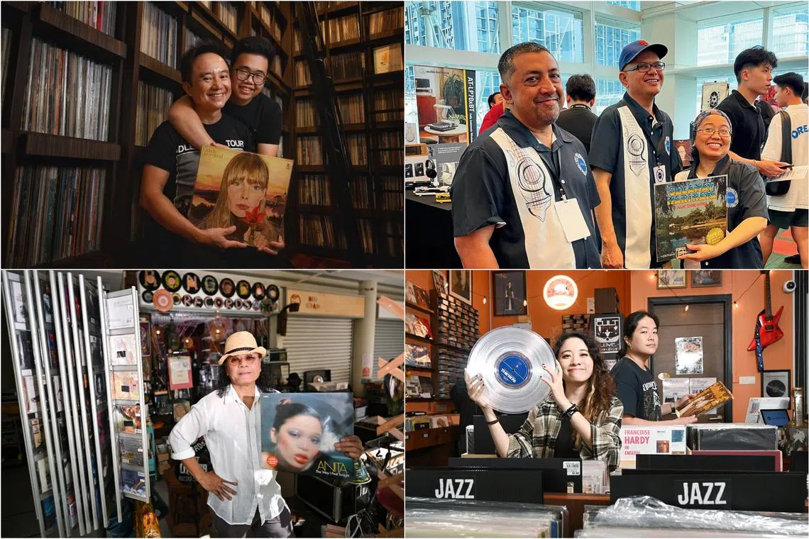 The Straits Times speaks to new record store owners, collectors and event organisers to find out more about their love for vinyl.