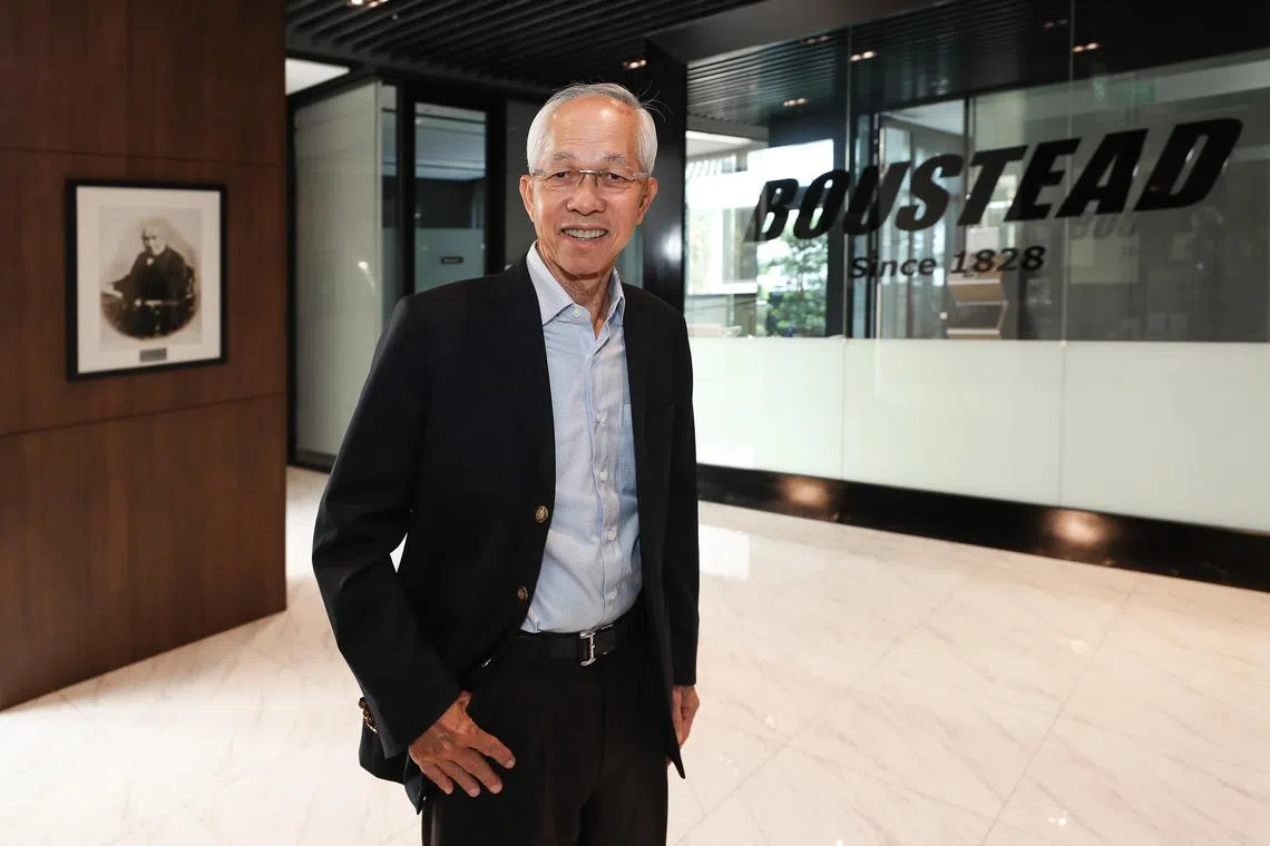 Wong Fong Fui, chairman and group chief executive officer of Boustead Singapore.