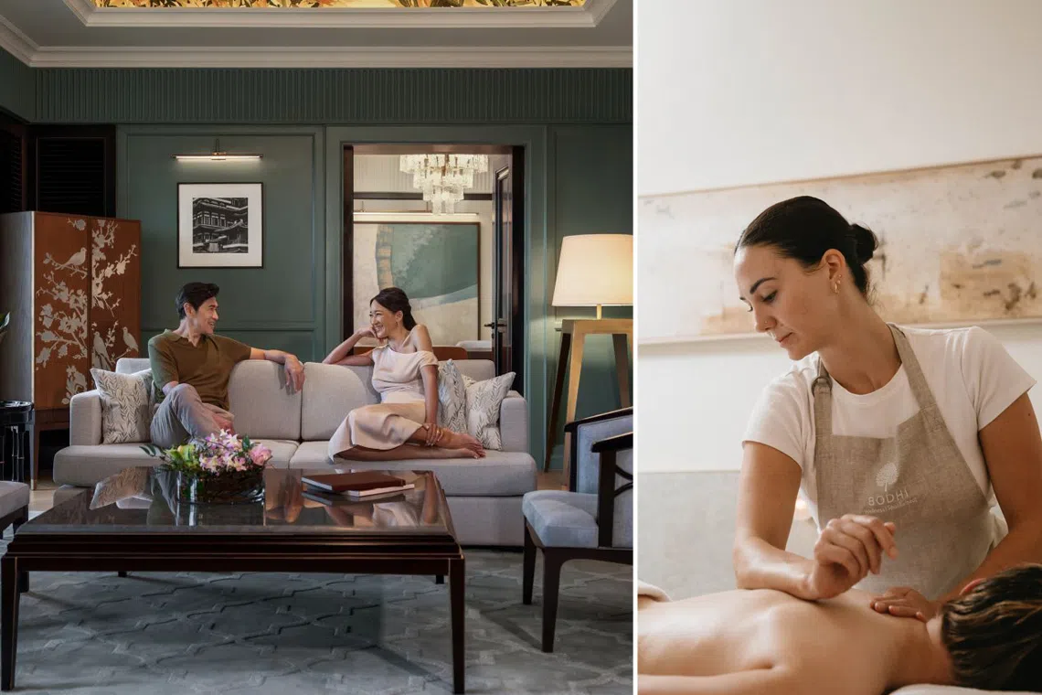 Bodhi Spa: Guest enjoying a rejuvenating massage