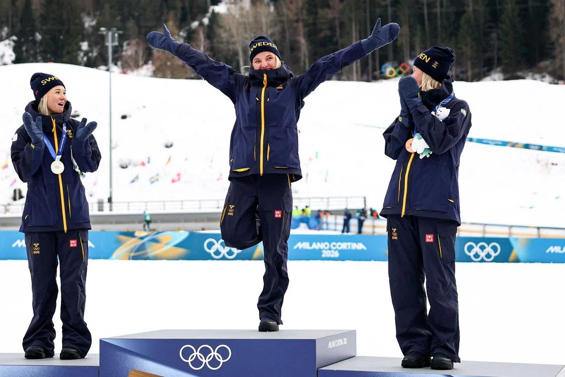 Crosscountry-Sweden's health-protecting gambit pays off with early medal rush