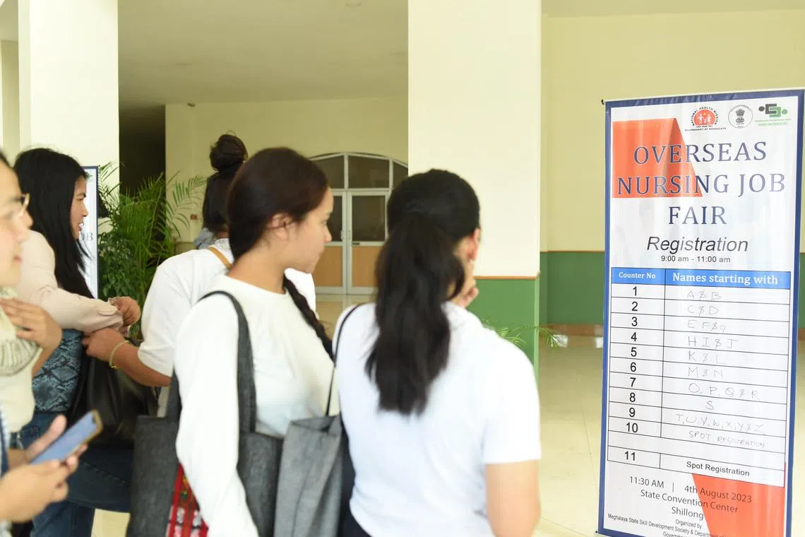 The demand for more nurses in Singapore is due to a high rate of attrition in recent years amid a growing global demand for such professionals. 