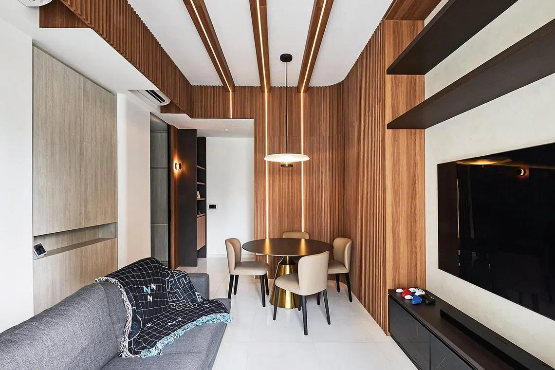 Natural and artificial lighting were taken into careful consideration when designing the spaces. 