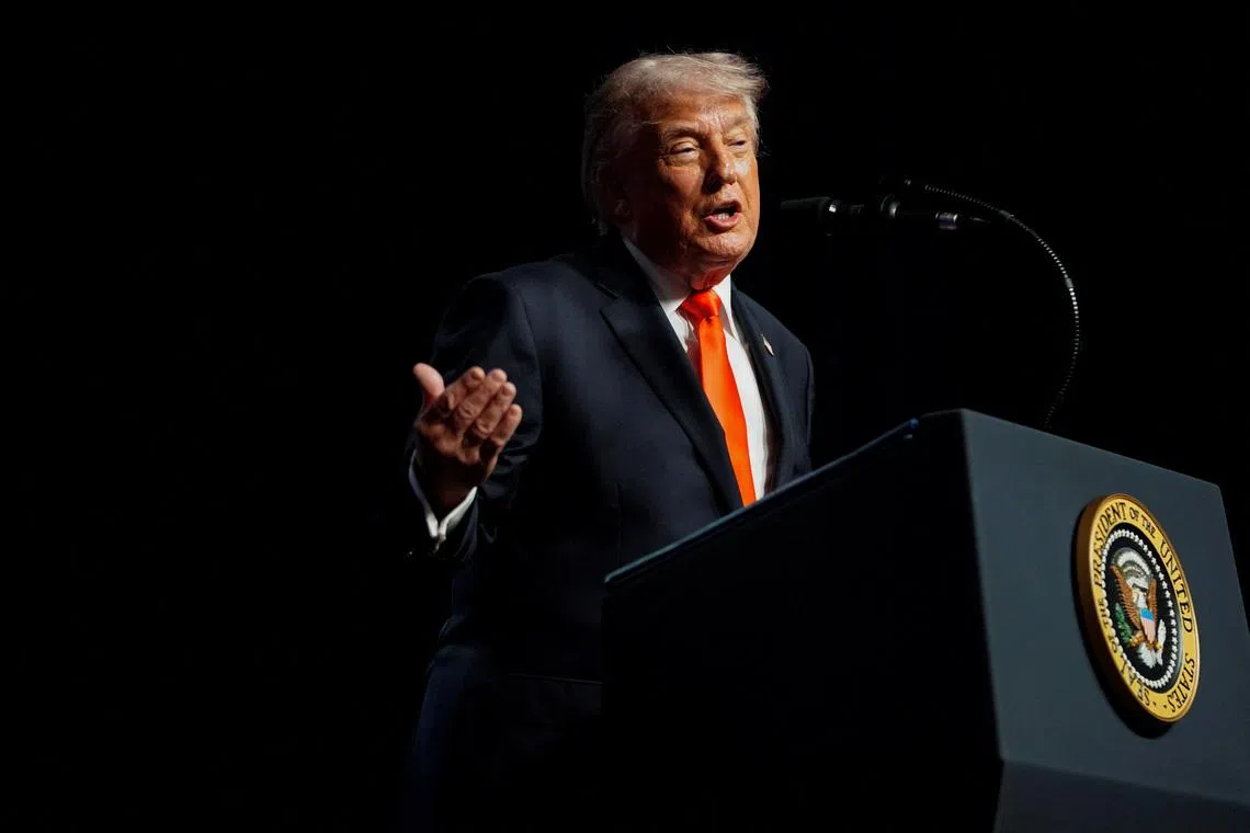 n his speech, US President Donald Trump appeared to recognise his need to appeal to voters on economic issues.