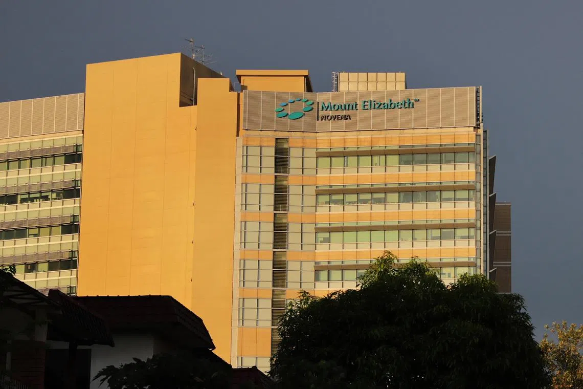 The insurer said that high costs from both Mount Elizabeth and Mount Elizabeth Novena (pictured) hospitals, were the reason for this decision.