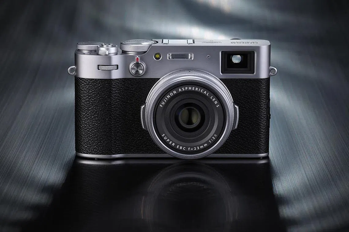 Fujifilm's X100V model was so popular that in the fiscal year ended in March, it was the imaging division, which includes cameras, that was the biggest contributor to the company’s record high profit.