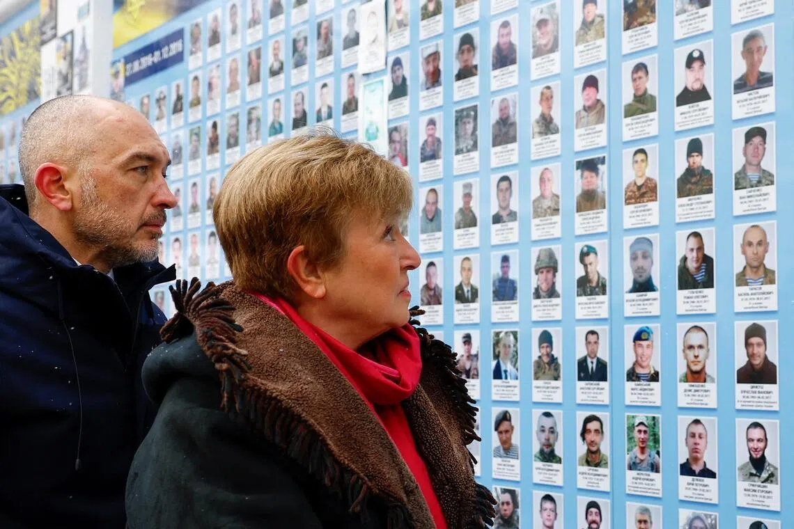 IMF chief Kristalina Georgieva visits Kyiv for first time since 2023