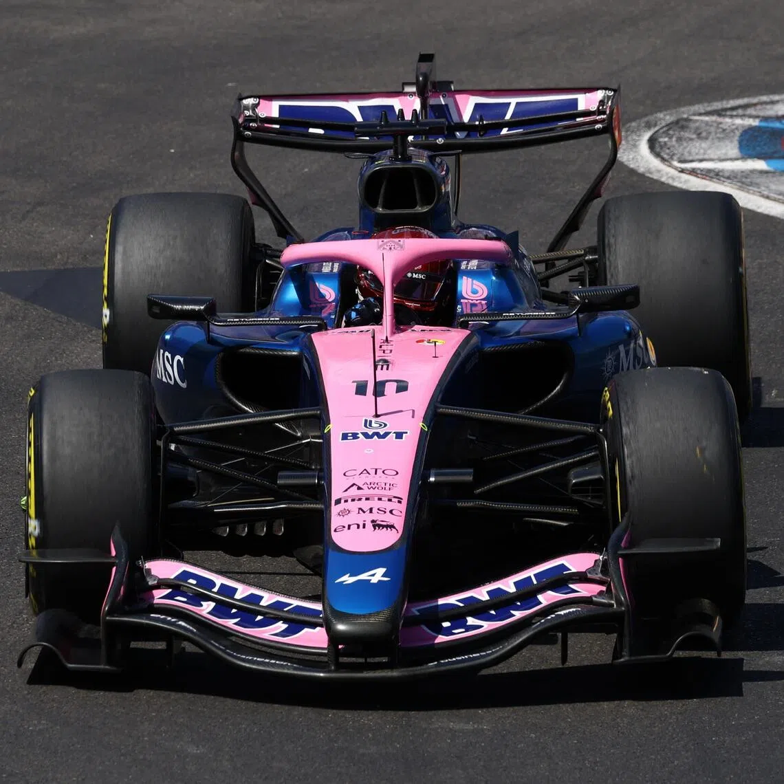 Alpine’s Pierre Gasly in action during the June 7 Monaco Grand Prix.