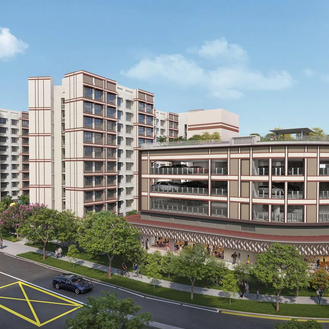 Tampines Bliss is a Standard project in Tampines Avenue 2 and Tampines Street 22. The flats here have the shortest wait in this launch at one year and 11 months.