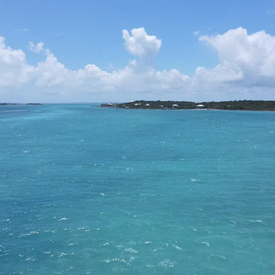 Recovery operations are conducted by the Royal Bahamas Defence Force in the Marsh Harbour area of Abaco, April 10, 2026, for Michigan woman Lynette Hooker, who went missing at sea over the weekend in the Abaco Islands, Bahamas.  Royal Bahamas Defence Force/Handout via REUTERS