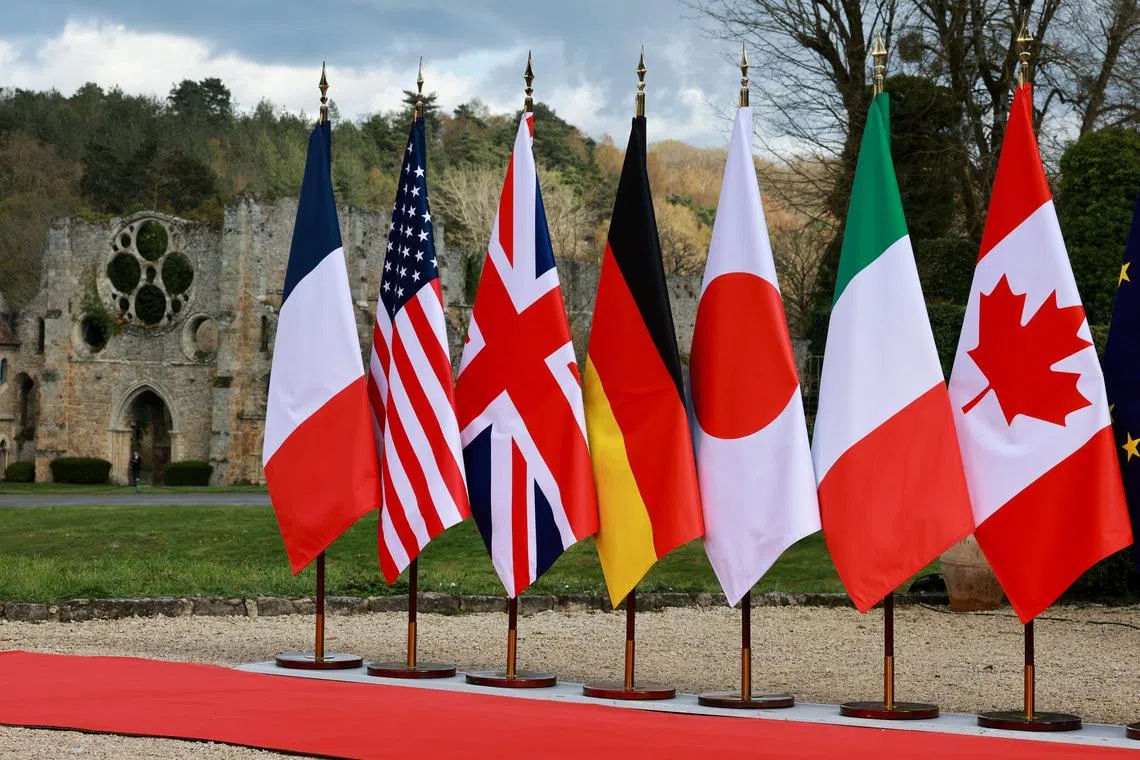 G-7 countries are trying to agree on a common toolbox of measures to stabilise markets and encourage domestic investment.