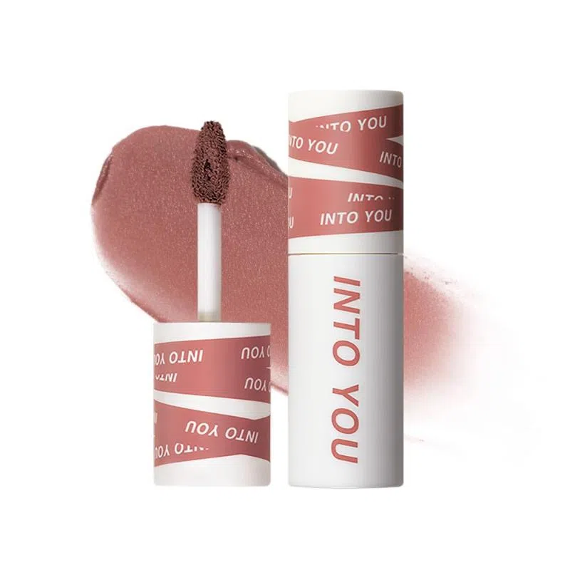 Chinese makeup brands, Into You Shero Super Matte Lip And Cheek Mud in EM11