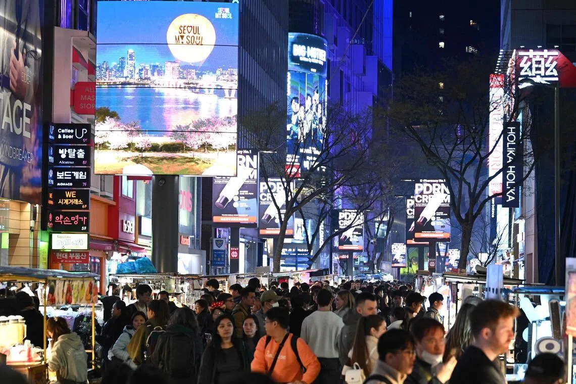 South Korea tourist arrivals hit record high in Q1 amid BTS comeback, up 23% from previous year