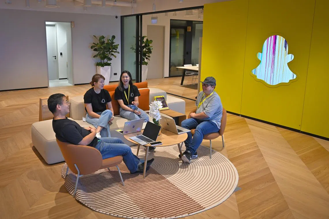Snap moved its office from Asia Square to Marina Bay Financial Centre in December 2023.