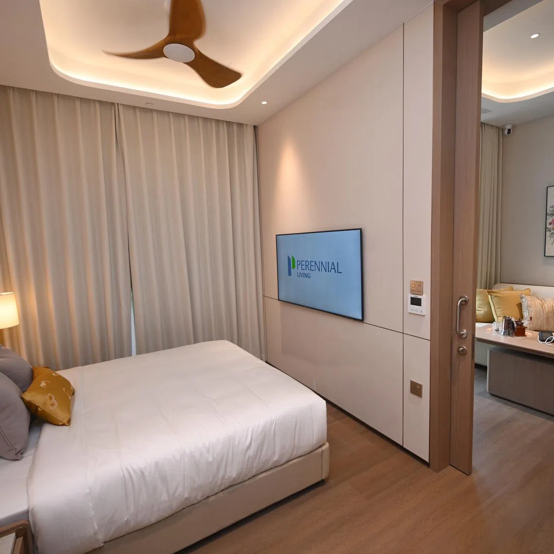 Each suite features private lift access and kitchenettes, with senior-friendly amenities.