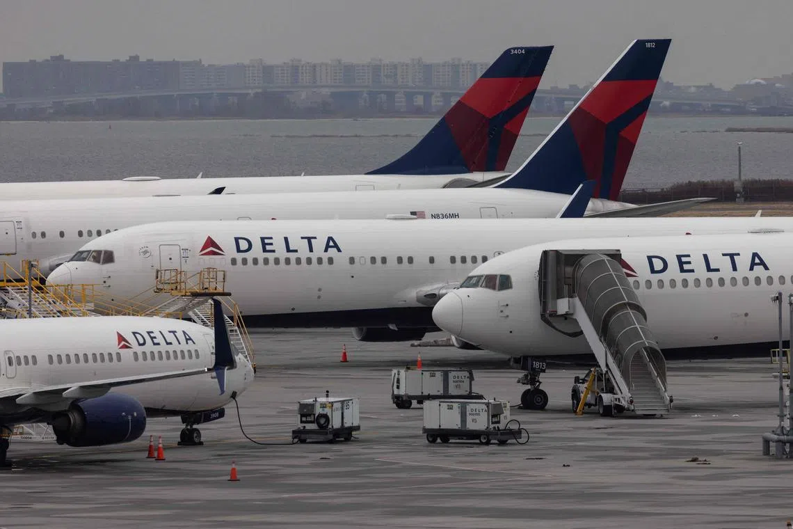 A Delta Air Lines flight was two hours into its journey to Barcelona when it had to return to Atlanta over a "biohazard".