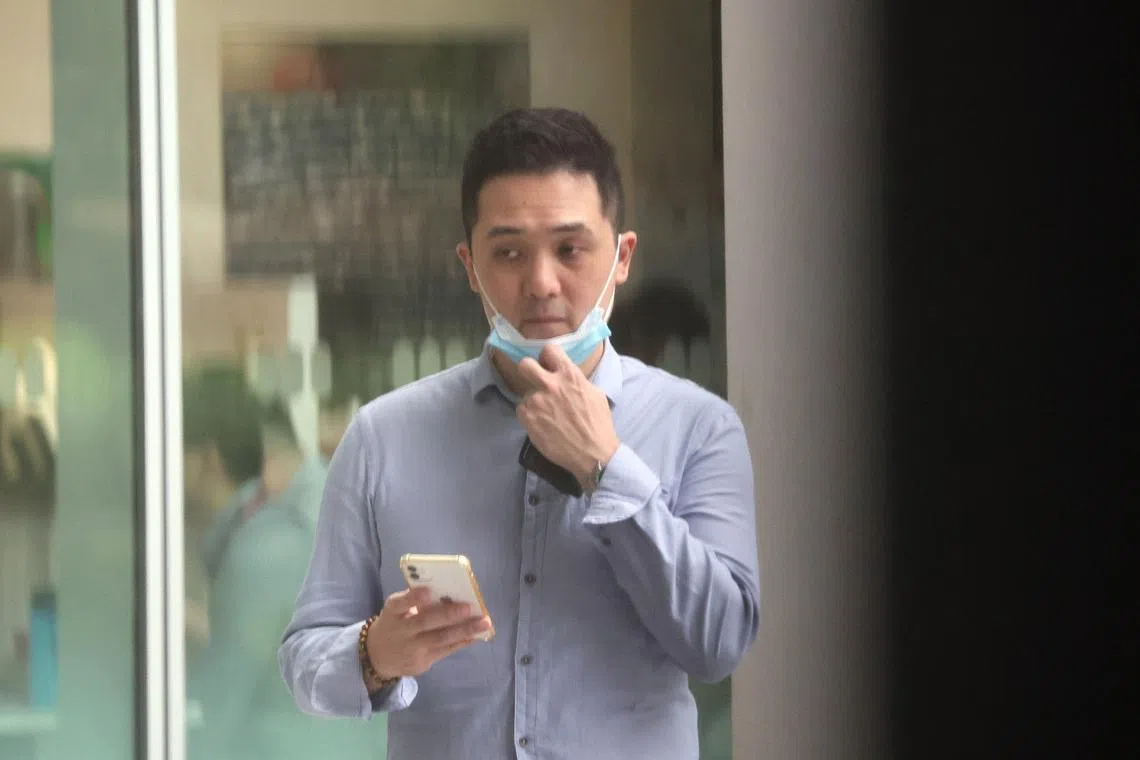 Teo Kian Chin was sentenced to five days’ jail and fined $3,000 after he pleaded guilty to four charges.