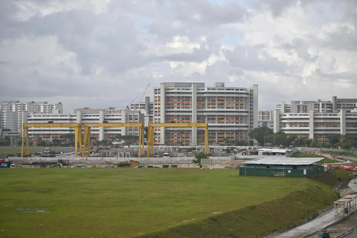 The Government Land Sales site in Tampines Street 95 that was opened for application on the reserve list on Nov 30, 2023.