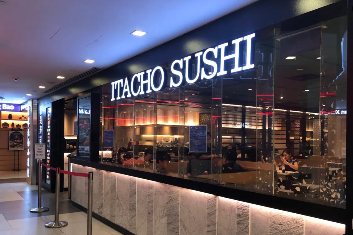 Japanese food chain Itacho Sushi shuts all outlets in Singapore
