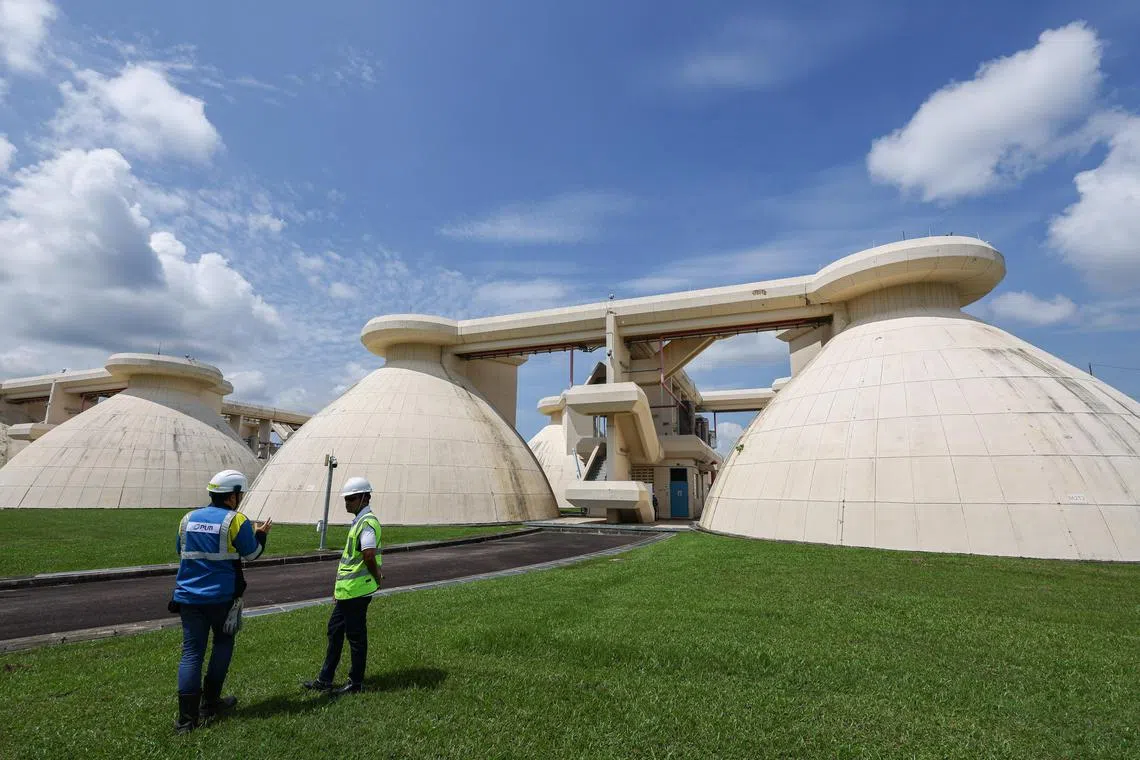 ST20240529_202483102997/wxgreen31/Brian Teo/Leow Wen Xuan/

A generic of the egg-shaped digester during the Go Green SG media preview at Ulu Pandan Water Reclamation Plant on May 29, 2024.ST PHOTO: BRIAN TEO 

Note: EMBARGOED UNTIL MAY 31, 10AM.