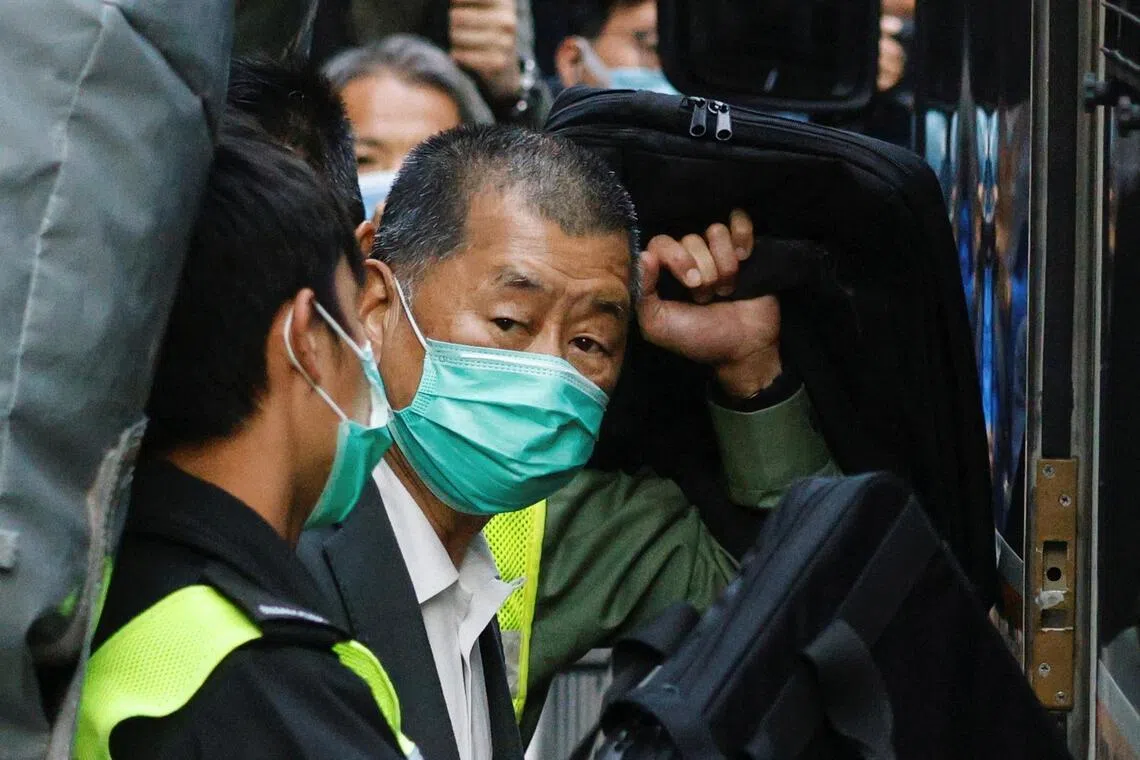 The Hong Kong court has yet to announce a date for media tycoon Jimmy Lai’s sentencing.  