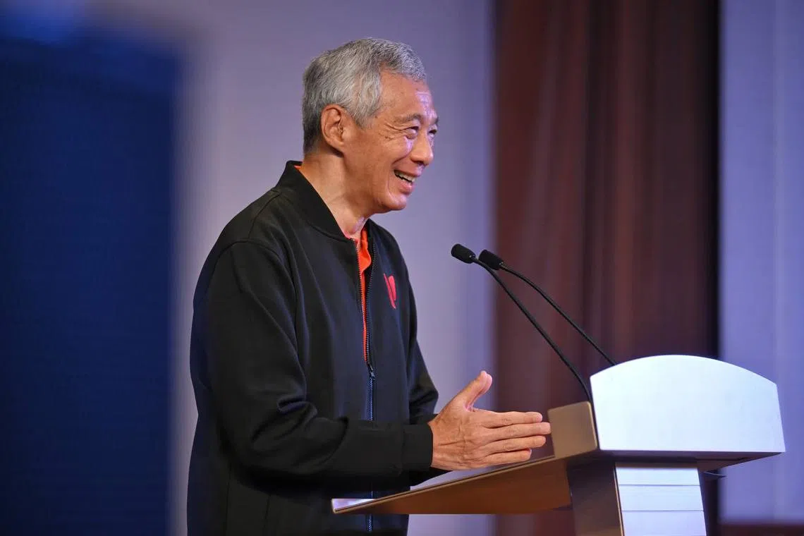 PM Lee Hsien Loong said the Republic has created a “Singapore premium” where workers doing the same job here earn significantly more than their peers in the region.