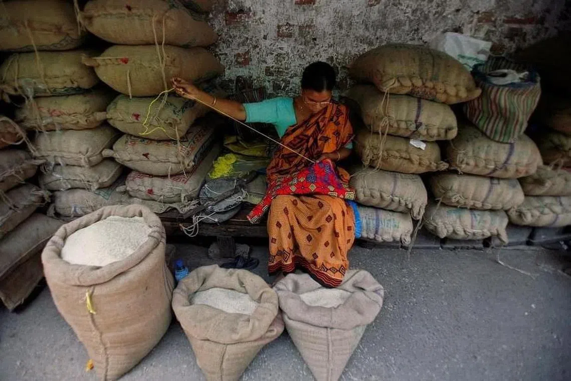 India is the world's biggest exporter of rice, which is a staple for about half of the global population.