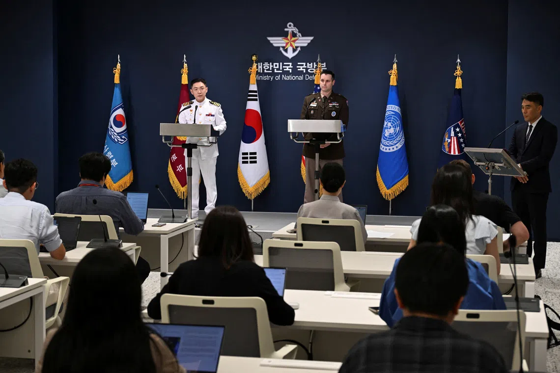 North Korea denounces US-South Korea drills, KCNA says
