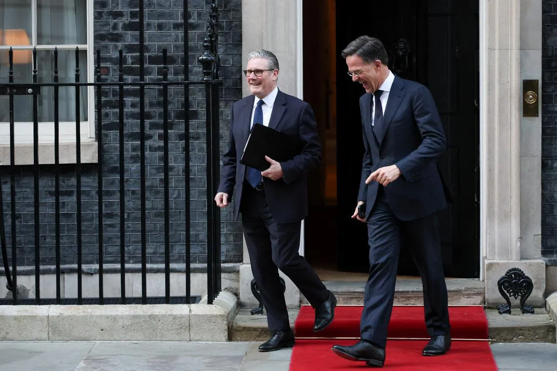 Starmer tells NATO's Rutte UK will publish defence plan before summit