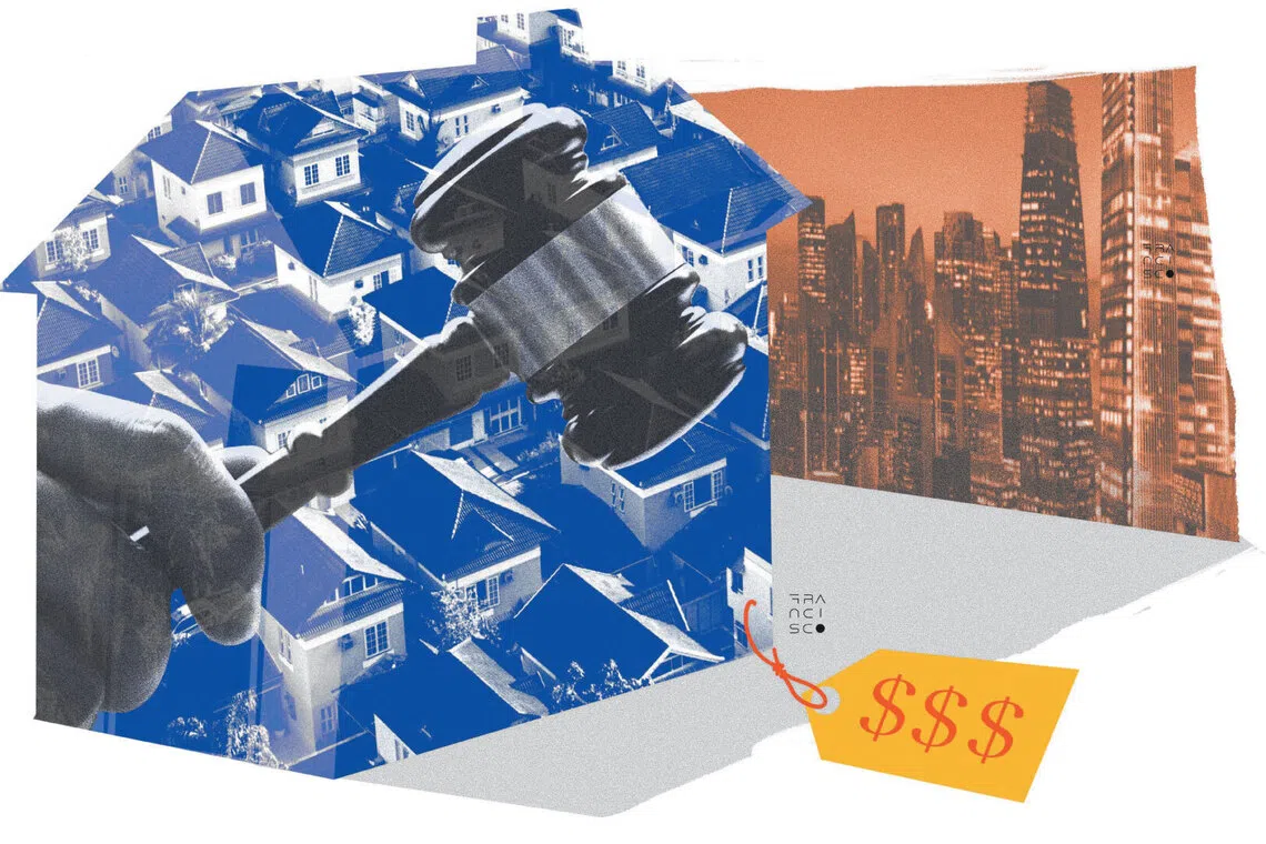 It is a buyer’s responsibility to check for any dues and liabilities associated with the auctioned property.
