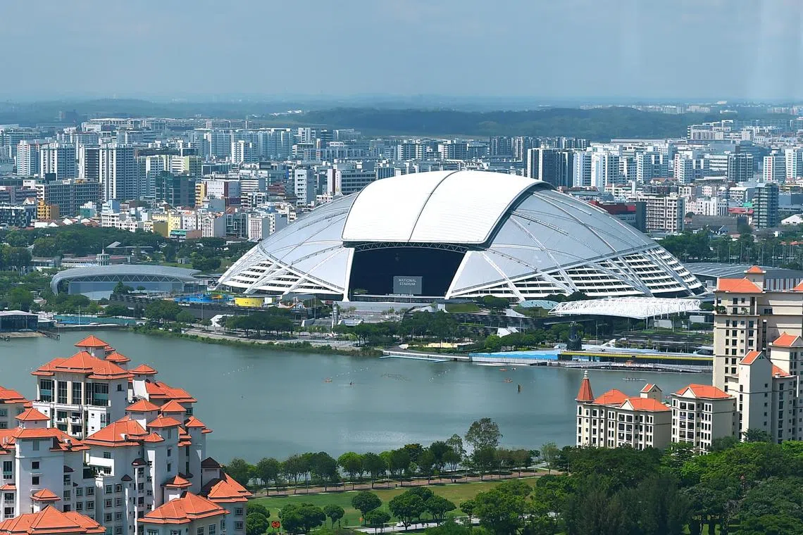 The aim for investing in sports is to rally communities together and foster national pride and cohesion, said Mr Eric Chua.
