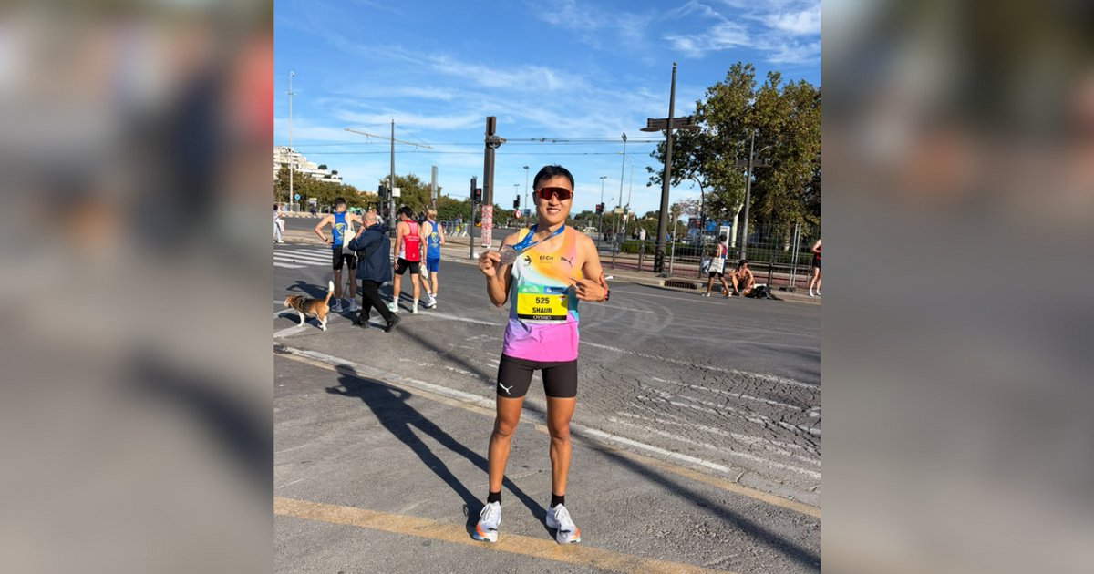 S'pore runner Shaun Goh rewrites half-marathon national record in Valencia