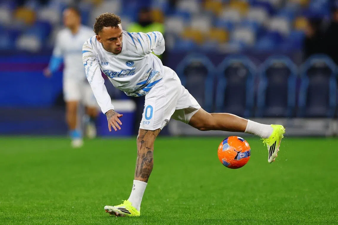 Galatasaray sign Napoli winger Lang on loan for rest of season