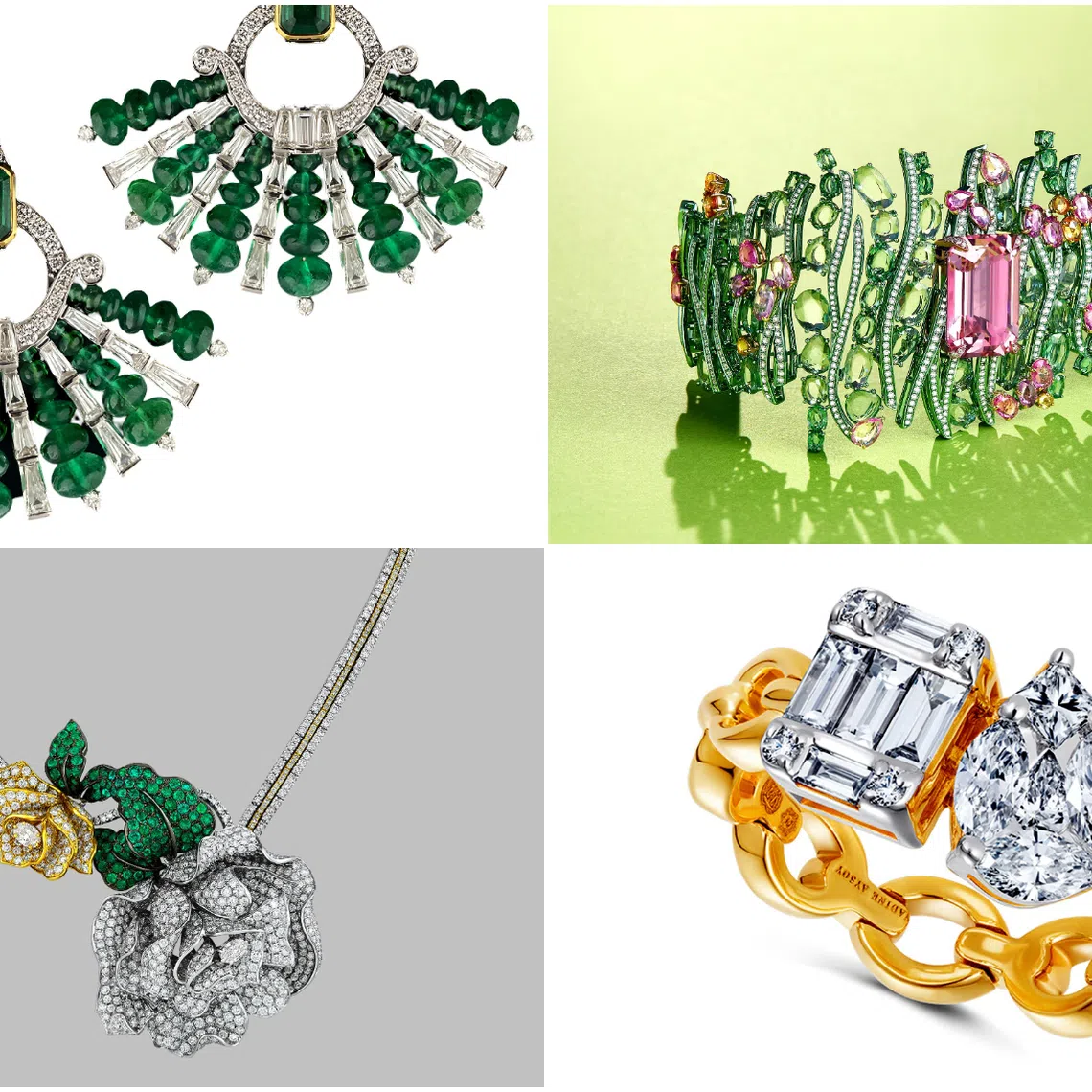 The annual jewellery show features 50 brands from around the world.