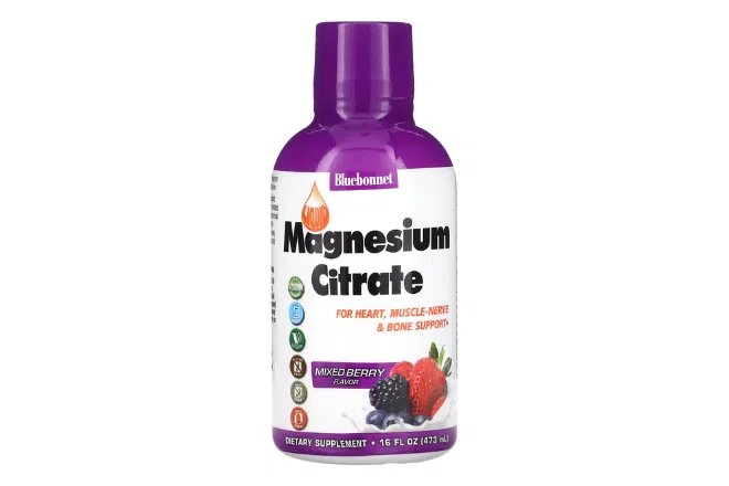 Bluebonnet Nutrition Liquid Magnesium Citrate Mixed Berry