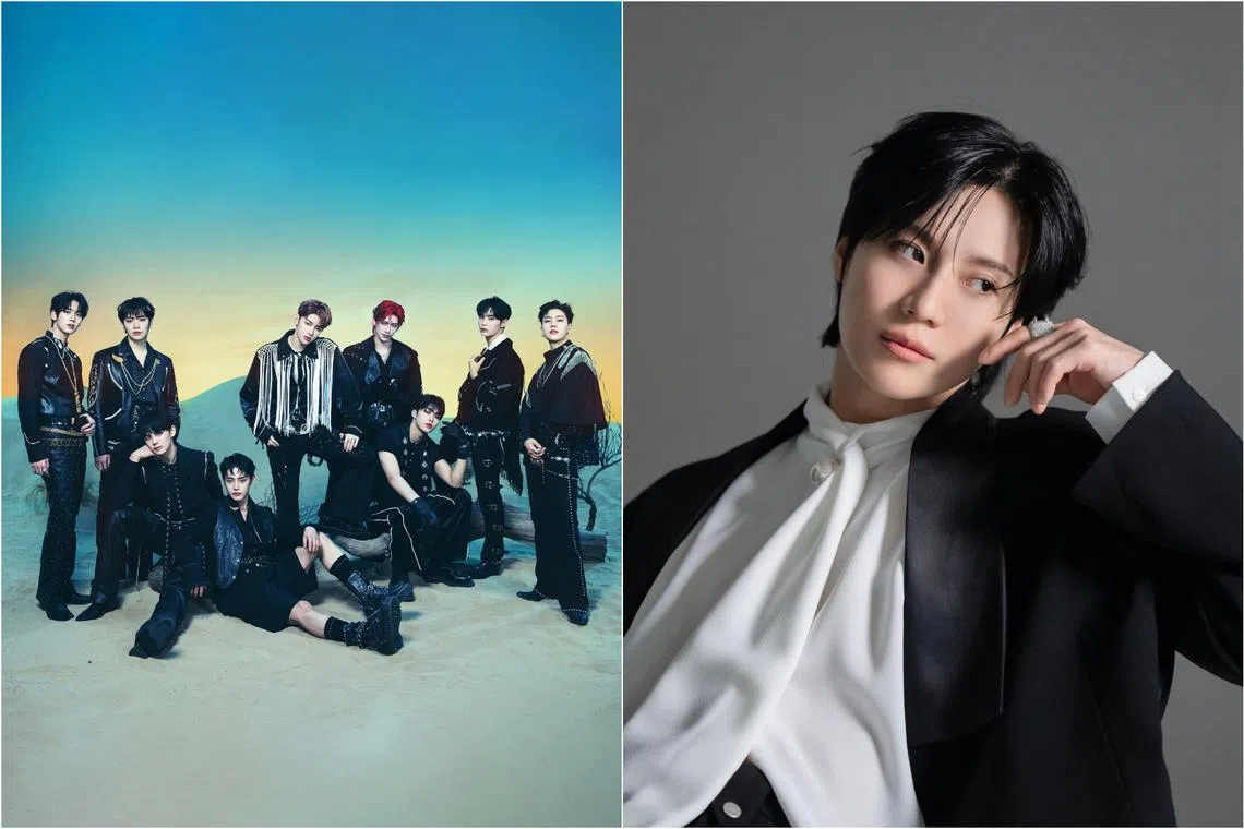 K-pop boy band Zerobaseone and Shinee's Taemin are coming to Singapore.