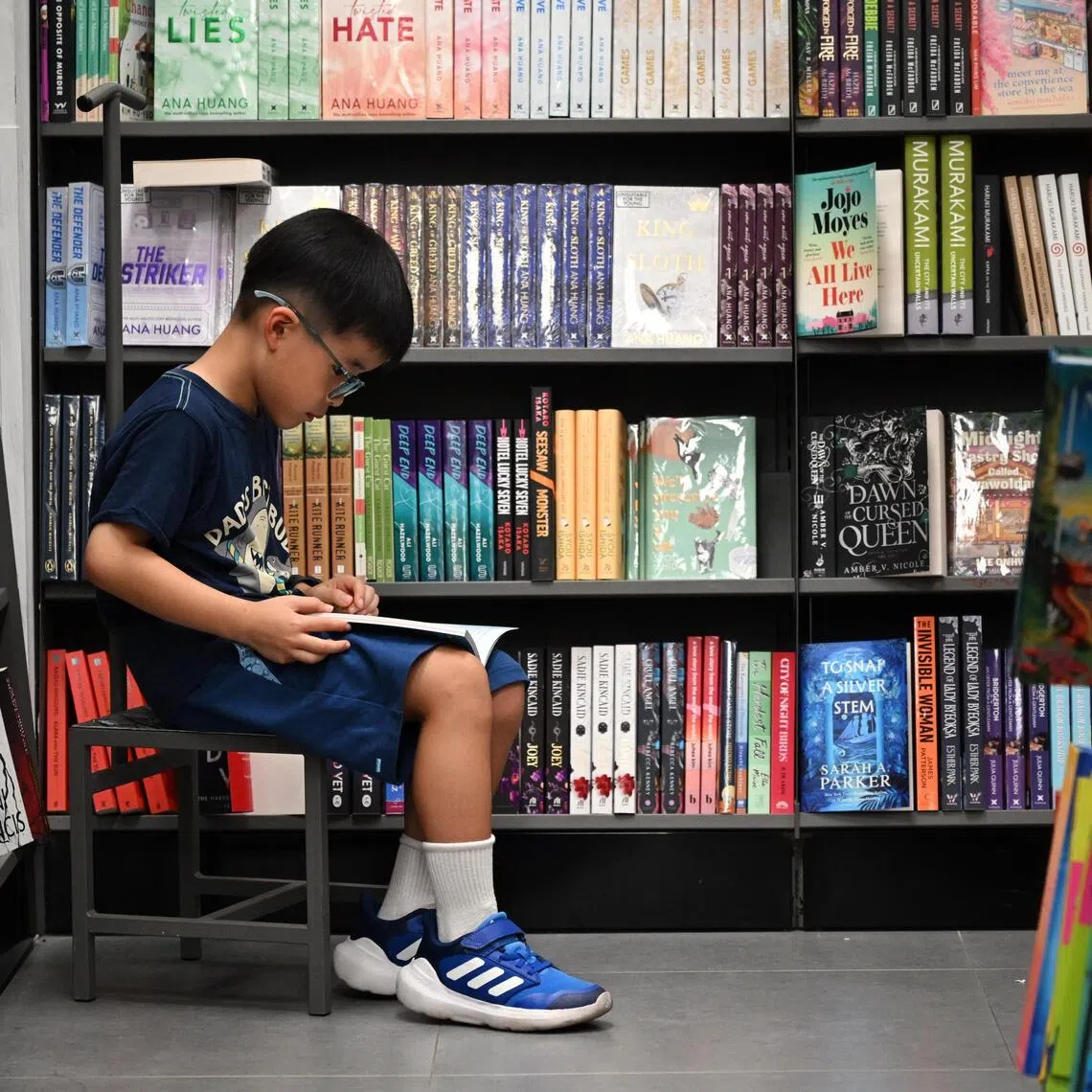 The ReadSG Challenge includes features such as personal goal-setting, reading streaks, experience points and redeemable virtual coins.