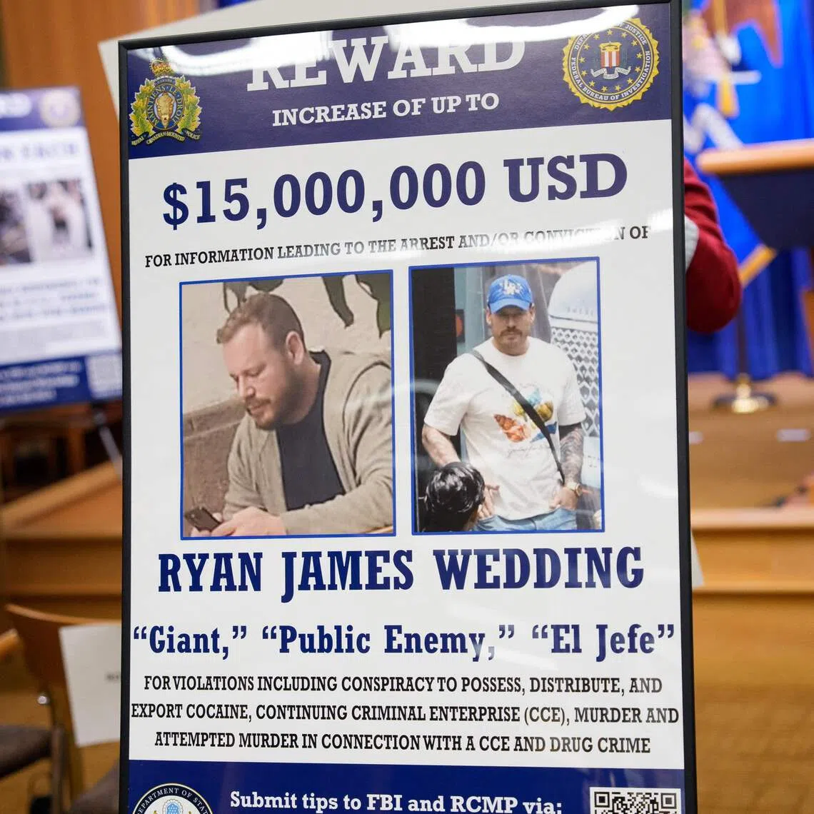 Ryan James Wedding has been on the FBI’s Ten Most Wanted list since March.