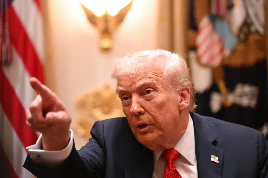 US President Donald Trump has signalled his support for the Aukus pact.