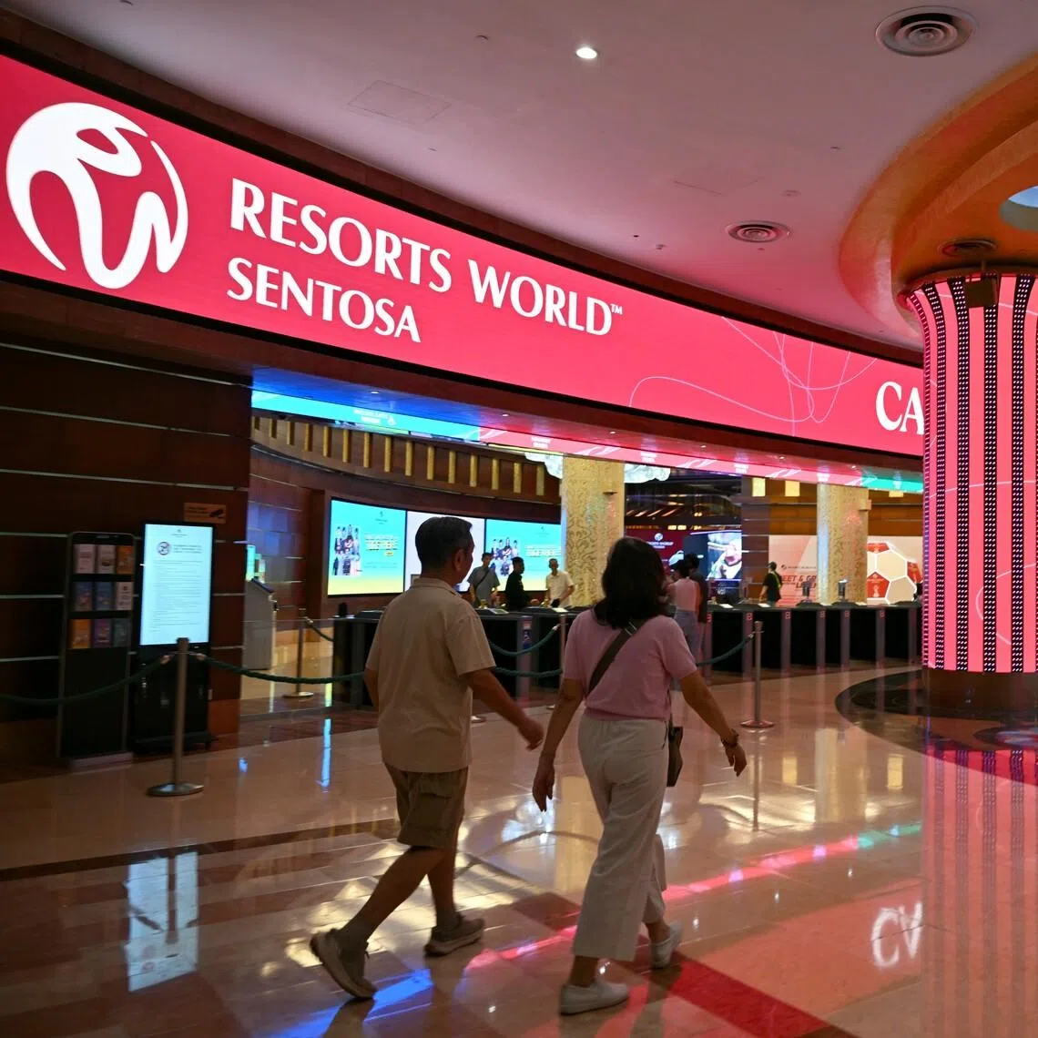 During the period between April 1, 2023 and March 31, 2025, 120 individuals under exclusion orders were allowed to enter the two local casinos in Marina Bay Sands and Resorts World Sentosa.