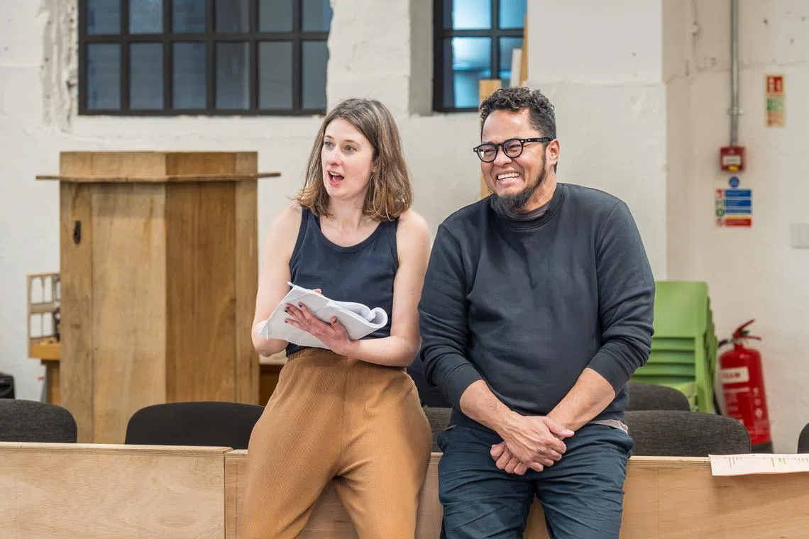 Singapore actor Faizal Abdullah plays The Tempest’s Caliban at London’s Shakespeare’s Globe