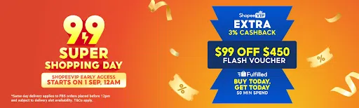 Best 9.9 sales in Singapore: Shopee 9.9 Super Shopping Day Sale