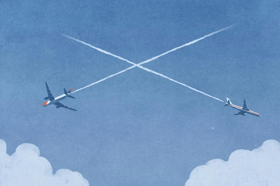 The United Nations warns that airplane emissions are set to triple by 2050. 