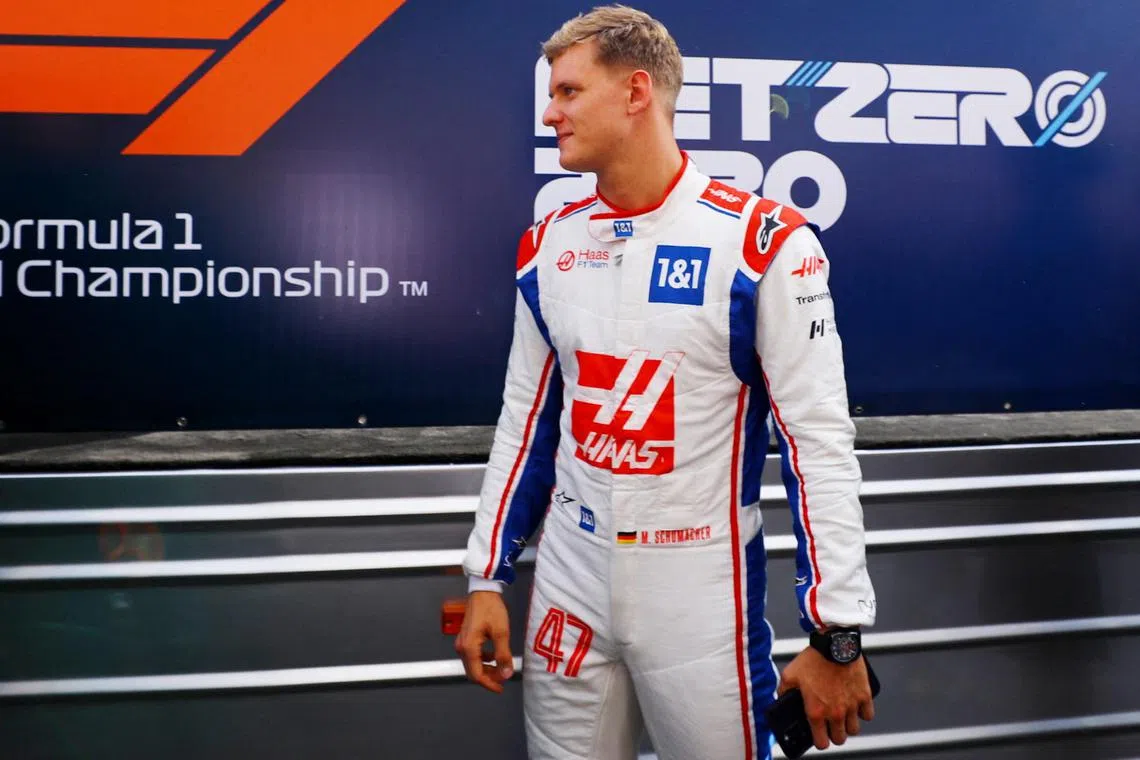 Formula One F1 - Abu Dhabi Grand Prix - Yas Marina Circuit, Abu Dhabi, United Arab Emirates - November 20, 2022
Haas' Mick Schumacher ahead of the race REUTERS/Amr Alfiky