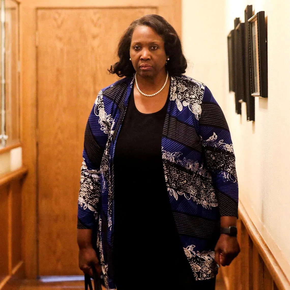 Dr Cook has rejected Mr Trump’s unprecedented bid to remove her, saying he had no legal authority to do so.